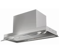 Miro Status 275820 120cm Wide Stainless Steel Built-In Canopy Hood