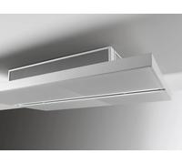 Miro Verdi 277190 90cm Wide White Glass Ceiling Cooker Hood