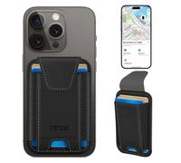 Miroddi for MagSafe Wallet with Find My Functionality, Strongest Magnetic Phone Wallet for iPhone 15/14/13/12 Series, Trackable Magnetic Card Holder with Privacy Flap, RFID Blocking, Fit 7 Cards,