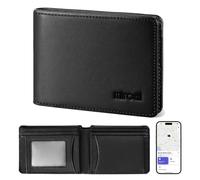 Miroddi Mens Wallet with Find, Black, With Find My
