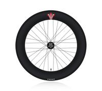MIRODO 700C Fixed Gear Bikes Wheelset - 70mm Hight Aluminum Alloy Track Racing Rim 36-Hole Bearing Hub (Front 100mm/Rear 120mm) With Inner/Outer Tires(Front)
