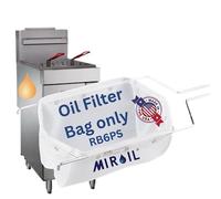 Miroil RB6PS Part 12852 EZ Flow Fryer Filter Bag, No Frame Included