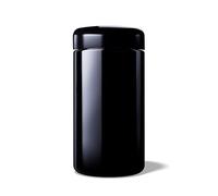 Miron Glass Wide Neck Saturn Jar, 500 ml Capacity, Black