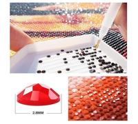 MIRONS 5D Diamond Painting Kits, Flowers Full Drill Embroidery Diamond Art Kits for Beginners for Home Wall Decor 40x50cm