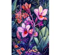 MIRONS 5D Diamond Painting Kits, Flowers Full Drill Embroidery Diamond Art Kits for Beginners for Home Wall Decor 40x50cm