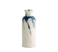 MIROOOO Flower Vase Hand-painted Splash-ink Creative Ceramic Vase, Decorative Dried Flower Vase, Living Room Desktop Flower Arrangement Ornaments Vase for Flowers(S)