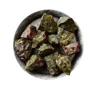 MIROOOO Natural Raw Stones Crystal Natural Dragon Blood Stone Ore Specimen Crystal Rough Stone Aromatherapy Diffuser Crystal Ornaments for Tumbling, Cabbing, Fountain Rocks(3-5cm/500g)