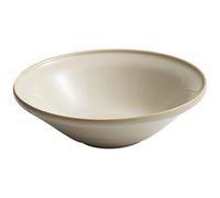 MIROOOO Ramen Bowls Fruit Bowl Beige Soup Bowl Household Ceramic Tableware Restaurant Boiled Fish Large Bowl Living Room Snack Bowl Salad Bowl Dinner Plates(M)