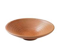 MIROOOO Ramen Bowls Fruit Bowl Creative Ceramic Tableware Hotel Threaded Bucket Noodle Bowl Retro Soup Bowl Western Food Personality Frosted Dessert Plate Salad Bowl Dinner Plates
