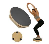 Mirotuz Ab Twister Board for Exercise,12 inch Waist Twisting Disc,Wood Waist Twisting Disc,Full Body Toning Workout,for Slimming and Strengthening Abdominal & Stomach Exercise Equipment