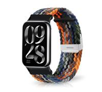MiRowy Nylon Strap for Redmi Watch 5/4 and Xiaomi Smart Band 9/8 Pro - Colorful Braided Replacement Bracelet