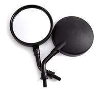 Mirror 10mm Universal Motorcycle Handlebars Rearview Mirrors Motorcycle Side Mirrors Bar End Handlebar Rearview Side Mirrors Accessories