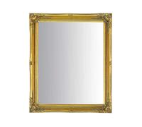 Mirror 24Inch X 20Inch 61 X 50cm Large Gold Antique Design Ornate Big Wall New