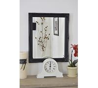 Mirror 24Inch X 20Inch Large Black Ornate Antique Design Big Wall, 61x51