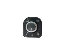 Mirror Adjust Switch Compatible With VW For PASSAT 2006-2010 B6/3C For RABBIT 2006-2009 Black Chrome Mirror Adjust Knob Switch 5ND959565A 5K0959565s