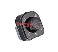 Mirror Adjustment Switch METZGER Fits SKODA Superb II 08-15 3T0959565A