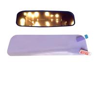 Mirror Anti Glare Film - Scratch Proof Shield, Protective Vehicle Sticker, Rearview Clear Vision Cover, Easy Apply Accessory | Anti Fog Rear View Film For Mirrors, Side, Safe Driving Use