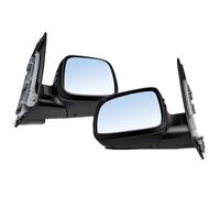 Mirror Assembly 2x Outside Mirror Left Right For VW For Caddy 3 4 For Alltrack Shake Stabilized Side Interior Rearview Assembly External Viewer Wide Angle Lens