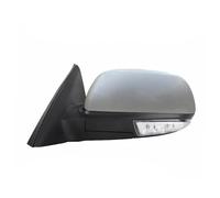 Mirror Assembly For Chevy For Epica 2007 2008 2009 2010 2011 2012 2013 Car Electric Folding Heating Turn Signal Rearview Mirror Assy(Silver 8 Wire Left)