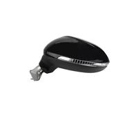 Mirror Assembly For VW For Passat B8 2017-2020 Car folding turn signal 6 8 line side view mirror assembly Wing Mirror(6pin R black)