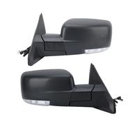 Mirror Assy For Dodge For Ram 1500 2500 3500 2013-2018 Side Mirror Assembly Power Folding Dual Lamps Heated Rearview Wing Mirror(1 pair A)