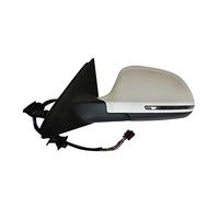 Mirror Assy For Q3 2013 2014 2015 2016 2017 2018 Car Electric Folding Rearview Mirror Assembly Heating With Lamp Memory Mirror(Left 12-White)