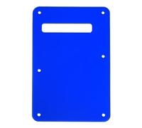 Mirror Back Plate Tremolo Cover Backplate for Fender Strat Guitar replacement (Blue Mirror)