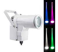 Mirror Ball Spotlight, 12W Spotlight Disco Ball, LED Pin Light for Mirror Ball, Disco Ball Light for Live House or Party (RGBW 4 Colour).