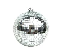 Mirror Balls Disco Mirror Ball Party Shiny Decoration Stage Light Rotating Glass Retro Reflective KTV DJ Home Decor(15cm)
