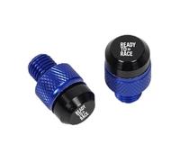 Mirror Base Hole Sealing Screws for Motorcycle For Duke 390 690 790 890 1190 Rc1290 Motorcycle CNC Mirror Hole Plugs Screws Bolts Cover Caps(Blue)