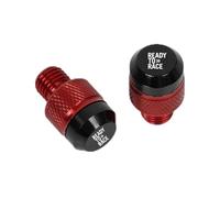 Mirror Base Hole Sealing Screws for Motorcycle For Duke 390 690 790 890 1190 Rc1290 Motorcycle CNC Mirror Hole Plugs Screws Bolts Cover Caps(Red)