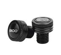 Mirror Base Hole Sealing Screws for Motorcycle For Z900 Z650 Ninja650 Z900RS Z900SE Motorcycle Accessories M10 Rearview Mirror Hole Plugs Screw Bolts Cover(Black-900)