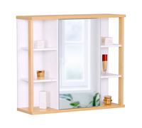 Mirror cabinet Bathroom cabinet Cosmetic storage Wall-mounted shelf