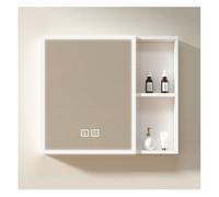 Mirror cabinet for bathroom，lighted medicine cabinet，bathroom mirror cabinets，bathroom mirrors wall mounted，bathroom mirror with storage，Anti-fog，bathroom mirror(B,W80*H62cm/W31.5*H24.4in)
