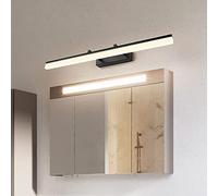 Mirror Cabinet Lamp Led Bathroom Mirror Light Color Temperature Make-Up Light, Waterproof Anti Fog Wall Light Made of Aluminum/Warm Light 90Cm