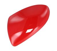Mirror Cap Cover Shell for Left Side of Driver Mirror on For Mazda 3 2017-2019 ABS Exterior Trim Fit (red)