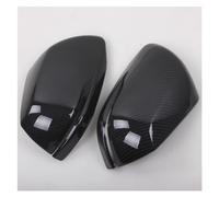 Mirror Cap For CR V For CRV 2017 2018 2019 2020 2PCS ABS Chrome OR Carbon Fiber Car Side Rear View Mirror Cover Rearview Mirror Cover(CARBON FIBER)