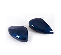 Mirror Cap For Ford For Fiesta MK7 2008-2017 1Pair Car Side Wing Mirror Housing Rearview Mirror Cover Decor Caps Blue Modified Accessories