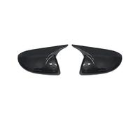 Mirror Cap For Mazda 2 3 1.6 Side Rearview Mirror Cover Wing Cap With The Painted Color Door Mirror Covering Caps(Carbon fiber pattern)