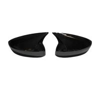 Mirror Caps Compatible With Mazda For CX5 CX-5 2017 2018 2019 2020 2021 2022 2023 Rearview Side Reversing Glossy Rear View Mirror Cover Trim Accessories(Bright black)