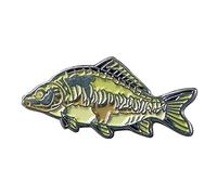 Mirror Carp Metal Enamel Pin badge Lapel Brooch Course Fishing Angling Fish
