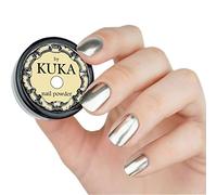 Mirror Chrome Nail Silver Powder Pigment Nail Glitter Dust Shiny Effect Beauty Nail Art Tools