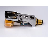 Mirror Chrome plated Headshell, cartridge, needle for Toshiba SR-F450, SR-F200, SR-Q630, SR-A270, SR-300/C, SR-220, SR-355, SR-Q660, SR-F330, SR-A110, SR-340, - MADE IN ENGLAND