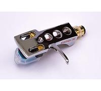 Mirror Chrome plated Headshell, mount, cartridge and stylus, needle for Kenwood, Trio, KD2055, KD3055, KD4033, KD3070, KD4100, KD5033, KD5066, KD5070, KD7010, - MADE IN ENGLAND