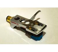 Mirror Chrome plated Headshell, mount, cartridge and stylus, needle for Pioneer PL-A450, PL-15D, PL-510A, PL-55DX, PL-55X, PL-150, DJ-3500, PL-600, PL-1700, PL-540, PL-51, PL-M340, - MADE IN ENGLAND