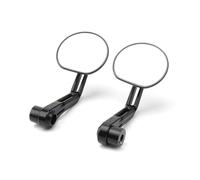 mirror clear glass Motorcycle Rearview Mirror Handlebar Accessories For BMW Rninet For Scrambler(Black)