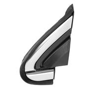 Mirror Corner Triangle Pillar Trim Cover with Chrome Strip Stylish Look Protective for CR-V CRV RE Third Generation 2007 to 2011 (Left: 75495-SWA-J01)