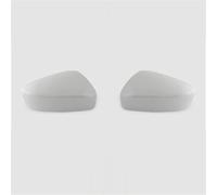 Mirror Cover 2 Pieces Car Exterior Rearview Housings For Mazda CX5 CX-5 2012-2014 Wing Door Side Mirror Cover Cap Replacement Shells Rearview Housings(White)
