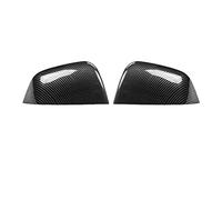 Mirror Cover Cap ABS Carbon Fiber Car Paste Side Door Mirror Cover fits for Tesla Model 3 Model Y Auto Exterior Accessories Sides Rearview Cover (Color : Y Light Carbon Fiber)(Y Light Carbon Fiber)