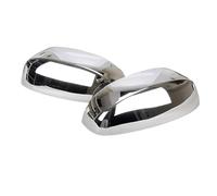 Mirror Cover Cap Compatible With Chevrolet For Avalanche 2007-2014 For Tahoe 2007-2014 For Suburban 2007-2014 1 Pair Side Mirror Top Trim Cover Chrome Style ABS